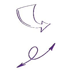 Purple Arrows - purple - No Watermark PNG