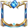 Blue Gem Frame - gem - Free Download PNG
