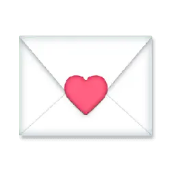 Heart Envelope - love - pink - No Watermark PNG
