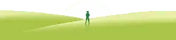 Green Figure on Grassland - grassland - PNG Images