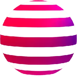 Colorful Striped Sphere - stripes - Lossless PNG