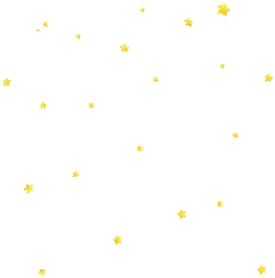 Golden Stars - small stars - High Resolution PNG