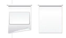 Blank Scroll - paper - PNG