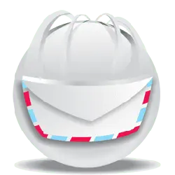Envelope Emoji - information - No Background PNG