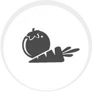 Tomato and Carrot - fresh - Transparent Layer PNG