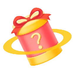 Mysterious Gift Box - red - High Resolution PNG