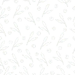 Black and White Plant Pattern - geometric - High Resolution PNG