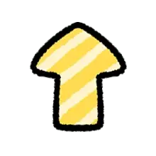 Yellow Arrow - sign - arrow - Lossless PNG