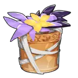 Flower Basket - purple - Free Download PNG