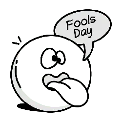 Fools Day Smile - humor - PNG