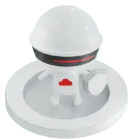 White Robot - mechanical - Transparent Background PNG