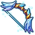 Frost Bow - archery - High Resolution PNG