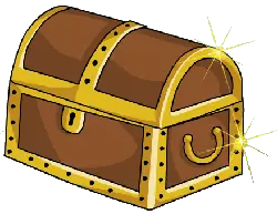 Treasure Chest - gold - Free for Commercial Use PNG