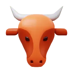 Bull Head - cartoon - PNG