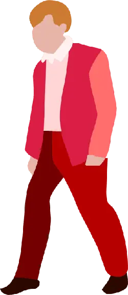 Man in Red - illustration - Free Download PNG
