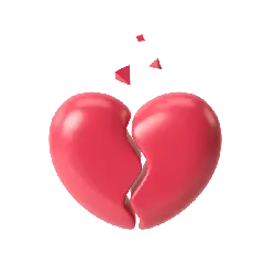 Broken Heart - Transparent Background PNG