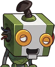 Robot Boy - green - High Resolution PNG