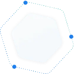 Blue Hexagon Outline - hexagon - Transparent Layer PNG