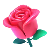 PNG - plant - Pink Rose - Pic 1