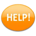 Help Button - emergency - Transparent Background PNG