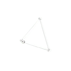 Triangle Frame - geometric shape - High Resolution PNG