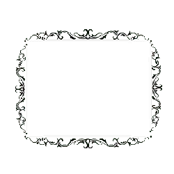 Black Rectangle Border - simple - High Resolution PNG