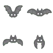 Bat - flying wings - High Resolution PNG
