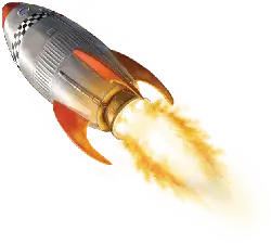 Rocket - spacecraft - flame - PNG Images