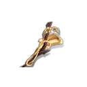 Gold Key Pendant - key - Transparent Background PNG