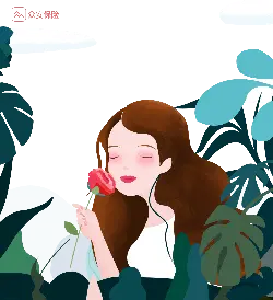 Girl Smelling a Rose - nature - No Watermark PNG