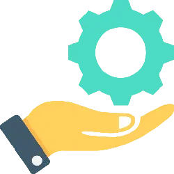 Hand Holding Gear - gear - Free Download PNG