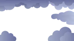 Cloud Background - simple - PNG
