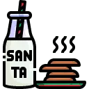 Santa's Milk - holiday - Free PNG