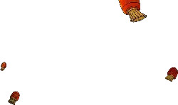 Lantern - black - red - Lossless PNG