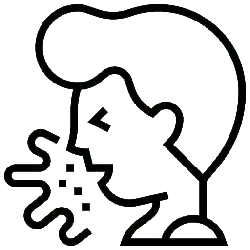 Side Profile Girl - outline - Transparent Layer PNG