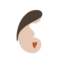 Side Face Girl - illustration - Free Download PNG
