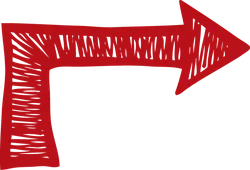 Red Arrow - graphic design - direction - Transparent Layer PNG