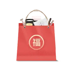 Red Handbag - fortune - No Background PNG