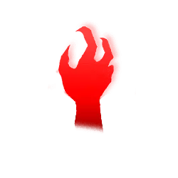 Red Flame Hand - red - Free Download PNG