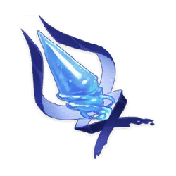 Blue Crystal Sword - blue - Transparent Layer PNG
