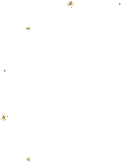 Golden Stars - night sky - stars - High Resolution PNG