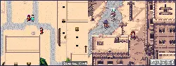 Desert Town - pixel art - High Resolution PNG