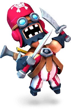 Pirate Warrior - game character - Free Download PNG