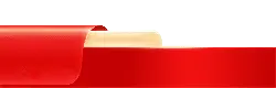 Red Ribbon - design element - Transparent Layer PNG