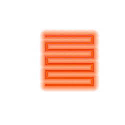 Red Neon Symbol - red - Transparent Layer PNG
