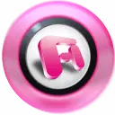 Pink Circular Pattern - pattern - Transparent Background PNG