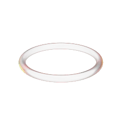 Black Ring - elegant - Transparent Background PNG