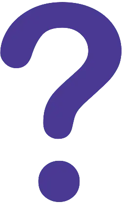 Question Mark - logo - purple - High Resolution PNG