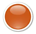 Orange Button - icon - High Quality PNG