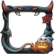 Pumpkin Frame - frame - No Background PNG